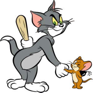 Tom y Jerry "Llevarse como el ratón y el gato"